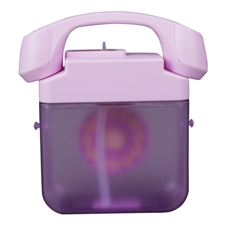 Telephone Shape Plastic Water Bottle With Strap, Purple, YF2305 - Image 4