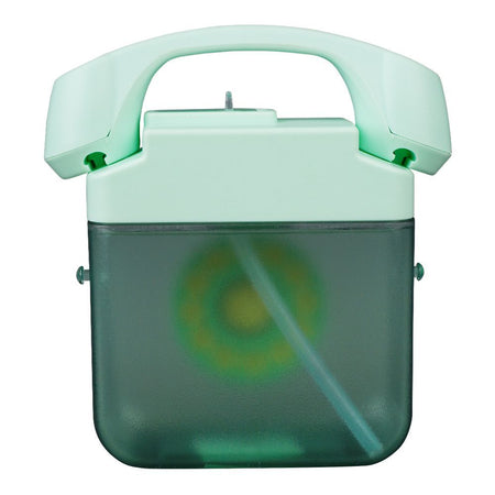 Telephone Shape Plastic Water Bottle With Strap, Sea Green, YF2305 - Image 4