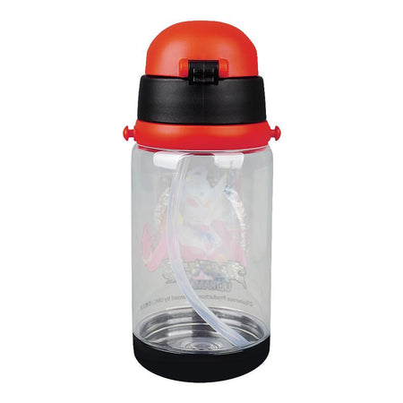 Ultraman Plastic Water Bottle With Strap, Maroon, B6302 - Image 2