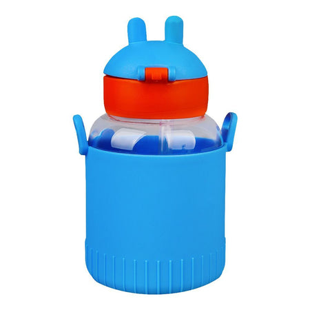 Super Like Me Plastic Water Bottle With Strap, Blue, XJX-SL2242 - Image 2