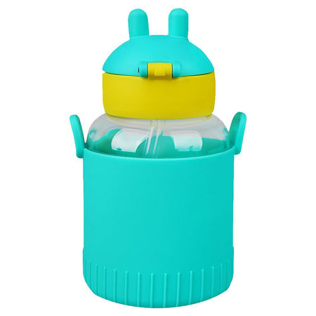 Super Like Me Plastic Water Bottle With Strap, Green, XJX-SL2242 - Image 2