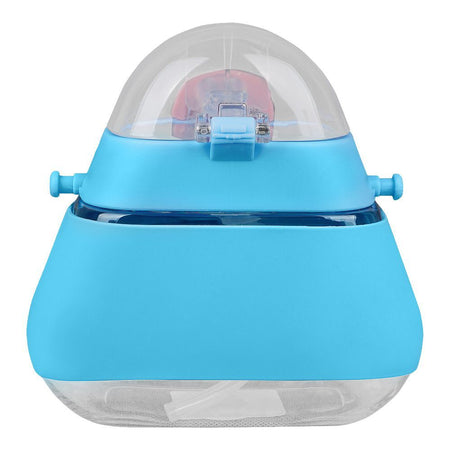 Rabbit Triangle Shape Plastic Water Bottle With Strap, 520ml Capacity, Light Blue, 23133 - Image 2