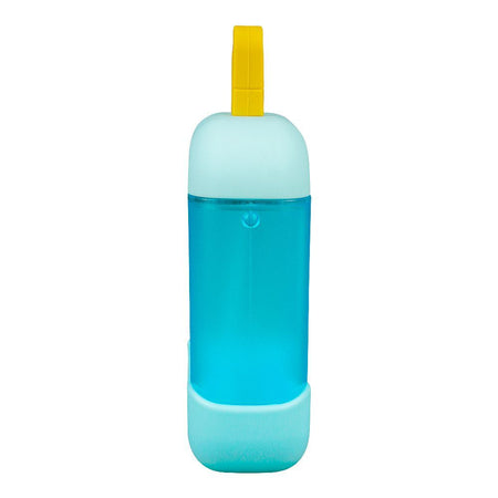 Ice Cream Shape Plastic Water Bottle With Strap, 400ml Capacity, Sky Blue, YF2303 - Image 3