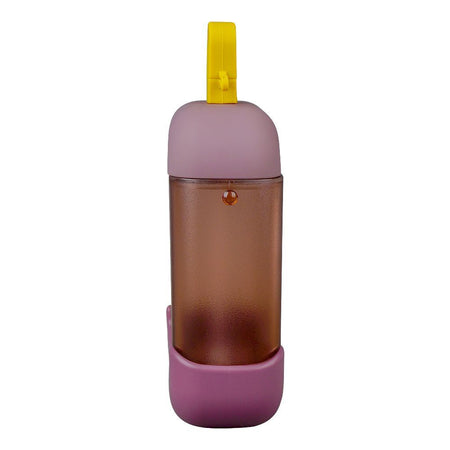 Ice Cream Shape Plastic Water Bottle With Strap, 400ml Capacity, Dark Purple, YF2303 - Image 3