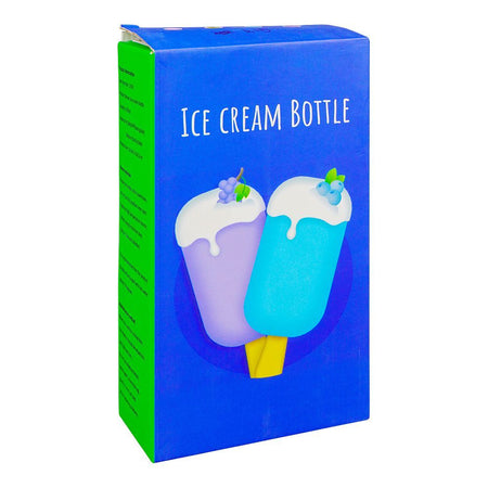 Ice Cream Shape Plastic Water Bottle With Strap, 400ml Capacity, Dark Purple, YF2303 - Image 5