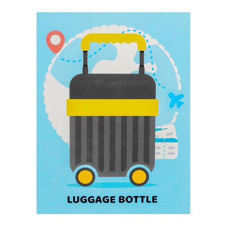 Luggage Travel Cup Plastic Water Bottle With Strap, 450ml Capacity, Orange, YF2307 - Image 6