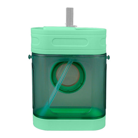Convex Lens 60Mm Camera Plastic Cup Water Bottle With Strap, Sea Green, YF2301 - Image 4