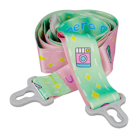 Convex Lens 60Mm Camera Plastic Cup Water Bottle With Strap, Sea Green, YF2301 - Image 5