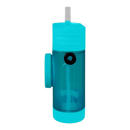 Convex Lens 60Mm Camera Plastic Cup Water Bottle With Strap, Light Blue, YF2301 - Image 3