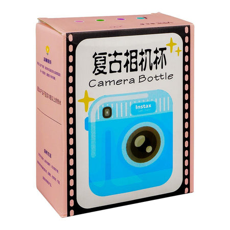 Convex Lens 60Mm Camera Plastic Cup Water Bottle With Strap, Light Blue, YF2301 - Image 6