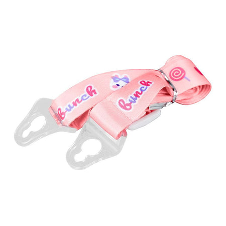 Doughnut Spray Cup Plastic Water Bottle With Strap, 450ml Capacity, Pink, TQ1029 - Image 4