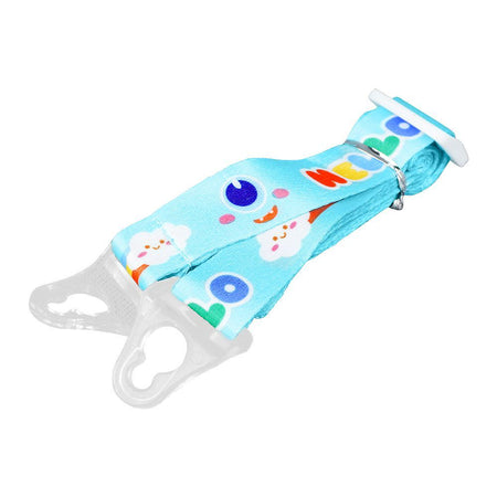 Doughnut Spray Cup Plastic Water Bottle With Strap, 450ml Capacity, Green, TQ1029 - Image 4