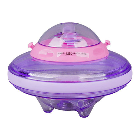 Spaceship Shape Plastic Water Bottle, Purple, TQ-1030 - Main Image