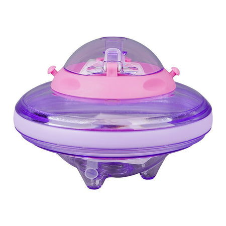 Spaceship Shape Plastic Water Bottle, Purple, TQ-1030 - Image 2
