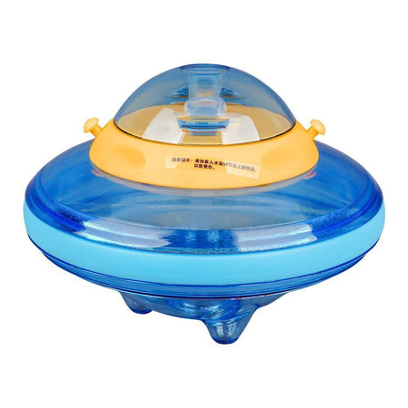 Spaceship Shape Plastic Water Bottle, Blue, TQ-1030 - Main Image