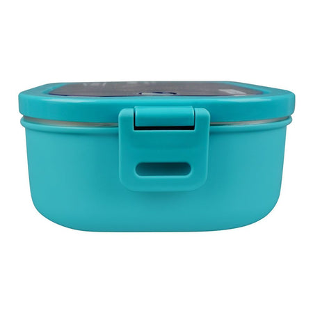 Homeatic Stainless Steel Lunch Box, Single Compartment, 1300ml Capacity, Blue, HMT-006 - Image 3