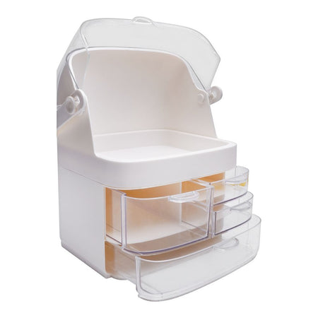 Matrix Transparent Cosmetics Organizer With Drawers, Large Capacity, Makeup Organizer for Vanity - Image 3