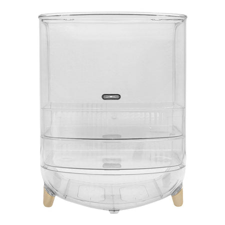 Matrix Desktop Transparent Cosmetic Organizer With Drawers, Large Capacity Makeup Organizer - Image 5
