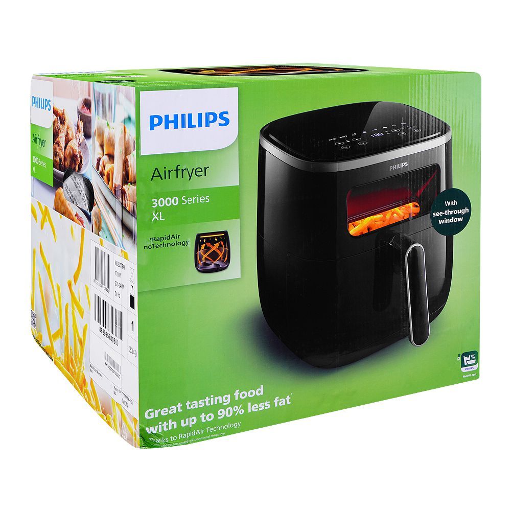Philips 3000 Series XL Air Fryer, Rapid Air Technology, Touch Screen, 14-in-1 Cooking, HD9257/80 - Image 3