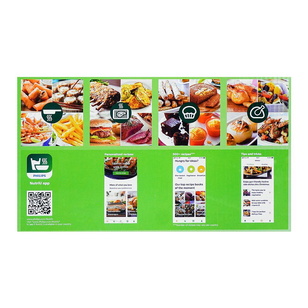 Philips 3000 Series XL Air Fryer, Rapid Air Technology, Touch Screen, 14-in-1 Cooking, HD9257/80 - Image 8