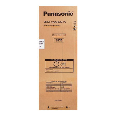 Panasonic Water Dispenser, Stainless Steel Hot Water Tank, 20L Fridge, Hot/Cold/Normal, Black, SDM-WD-3320TG - Image 7