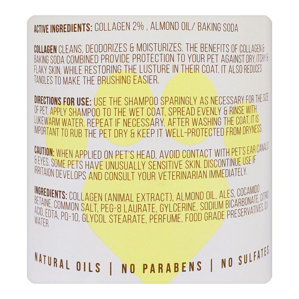 Head & Tails Calming Collagen Shampoo, Paraben & Sulphate Free, Natural Oils, For Cats & Dogs, 250ml - Image 3