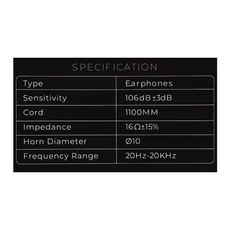 West Point Ultimate Stereo Type C Earphones, Black, WP-412 - Image 5