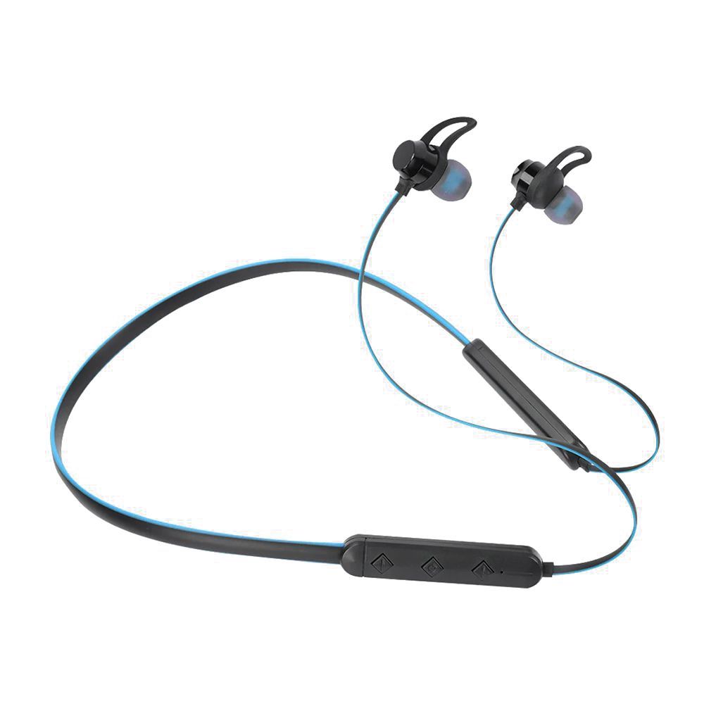 West Point Sports Wireless Earphones, Black & Blue, WP-155 - Main Image