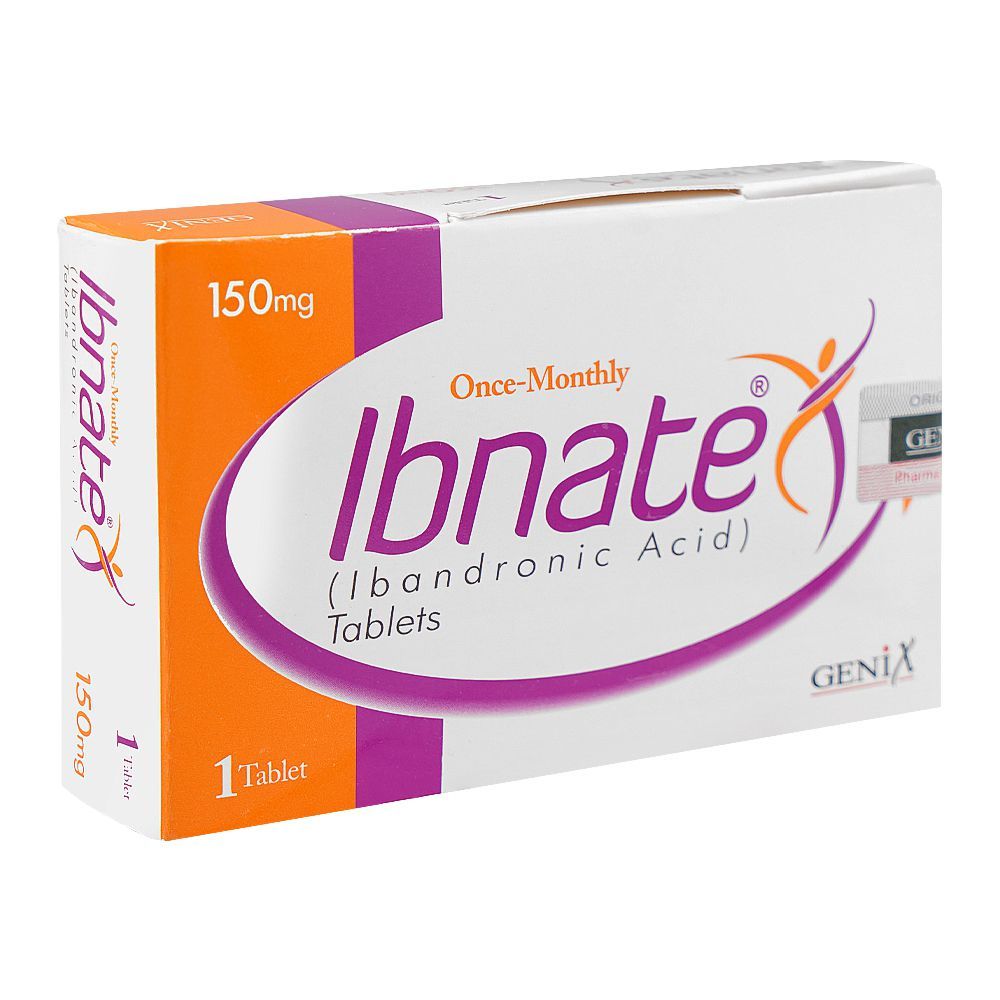 Genix Pharma Ibnate Tablet, 150mg, 1-Pack - Main Image