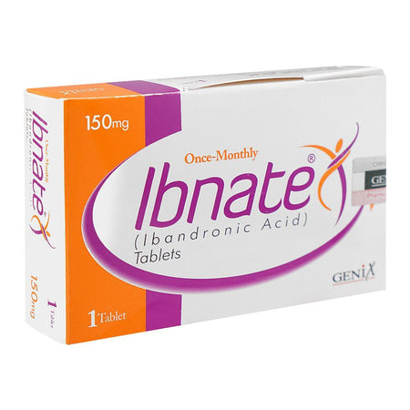 Genix Pharma Ibnate Tablet, 150mg, 1-Pack - Main Image