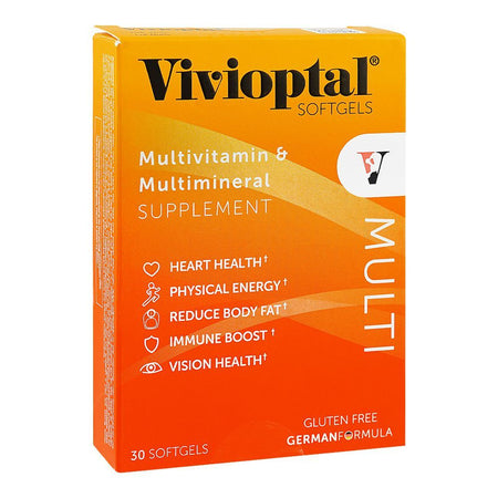 Vivioptal Multivitamin & Multimineral Supplement, Box (30 Softgels) - Main Image