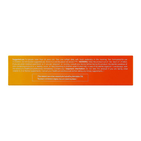 Vivioptal Multivitamin & Multimineral Supplement, Box (30 Softgels) - Image 3
