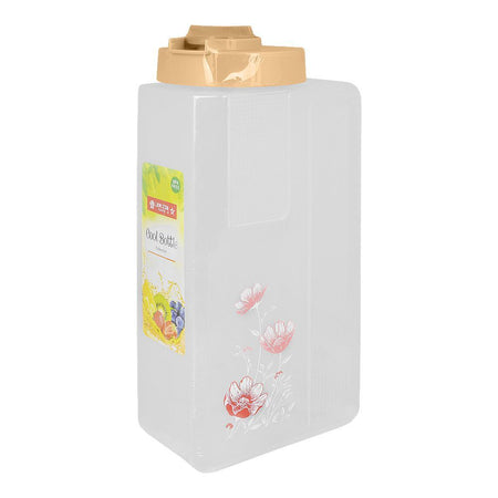 Lion Star Plastic Drink Bottle, BPA Free, 2.5 Liter Capacity, Brown, J-4 - Main Image