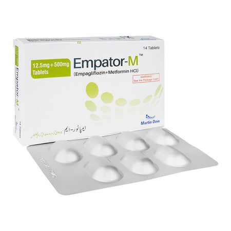 Martin Dow Empator-M, 12.5+500mg, 14 Tablets In Box - Main Image