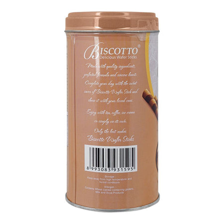 Biscotto Delicious Wafer Stick Tin, Chocolate Hazelnut Rolled Wafer With Chocolate Filling, 125g - Image 2