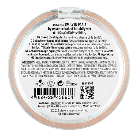 Essence Emily In Paris Baked Blush lighter, 8g, 01 Say Oui To Possibility - Image 3