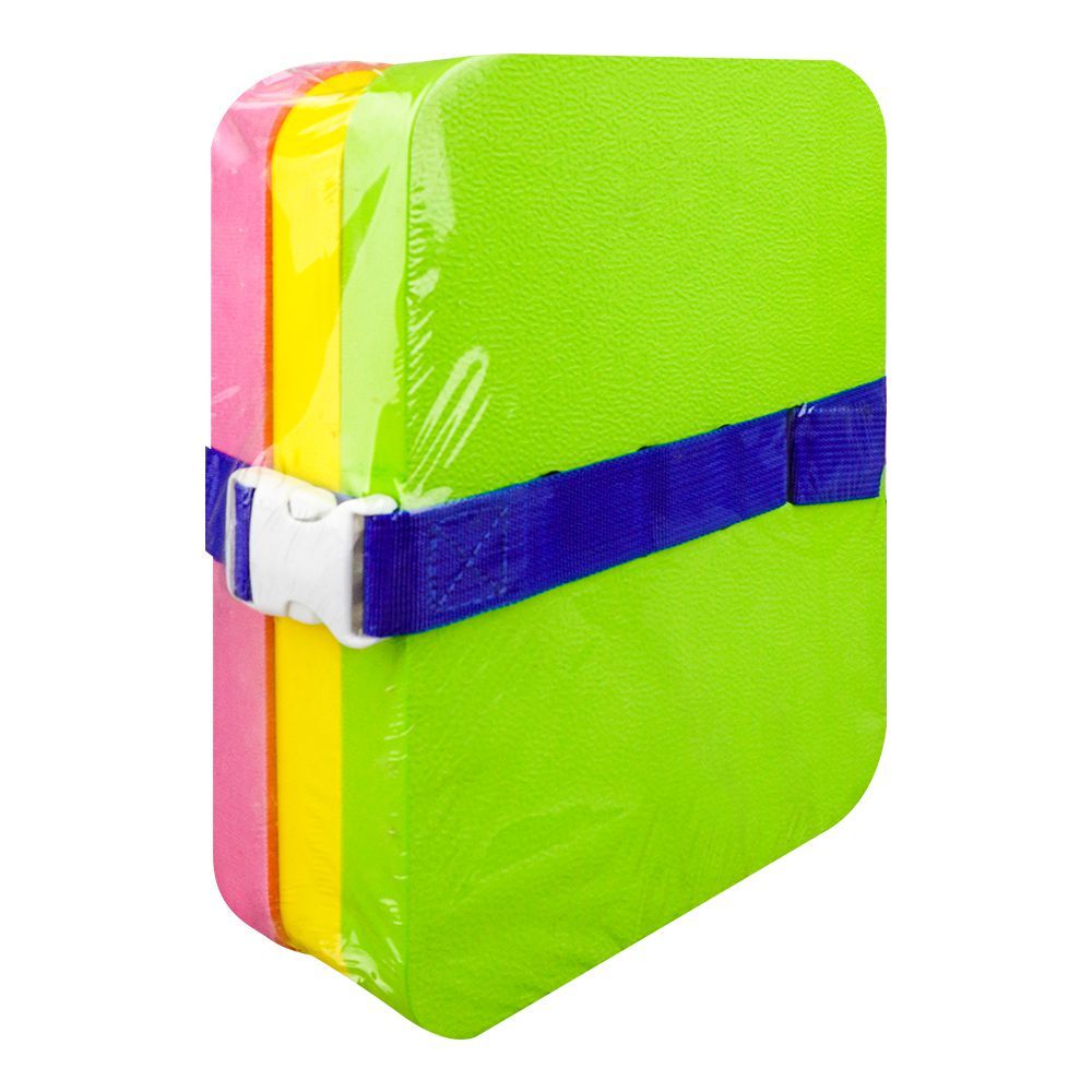 Swimming Float M Kickboard With Adjustable Straps, For Kids & Adults, EVA Foam, Multi Color - Main Image