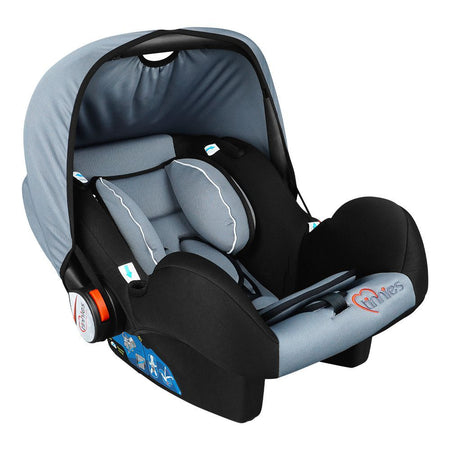 Tinnies Baby Carry Cot, For 0-18 Months, Length 27 & Width 9 Inches, Holds Upto 13 Kg, Grey, T-001 - Main Image