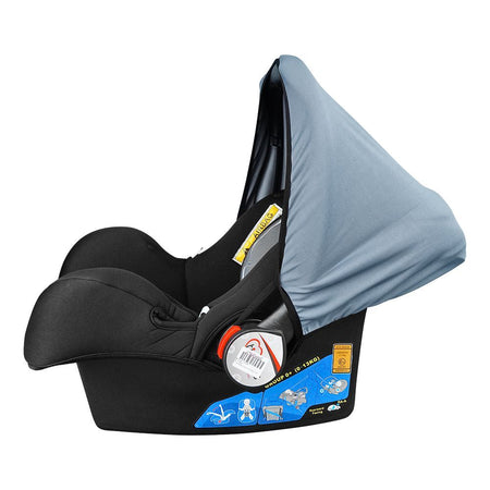 Tinnies Baby Carry Cot, For 0-18 Months, Length 27 & Width 9 Inches, Holds Upto 13 Kg, Grey, T-001 - Image 3