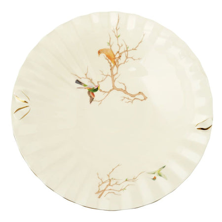Angela Bird Serving Bowl with Base, Ideal For Desserts, Fruits, Snacks & Table Decor, BRD262 - Image 2