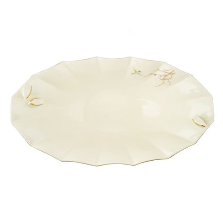 Angela Oval Bird Serving Bowl with Base, Ideal For Desserts, Fruits, Snacks & Table Decor, BRD267 - Image 3