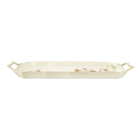 ANGELA 15.5" Floral Serving Tray, BRD317 - Image 2