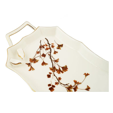 ANGELA 15.5" Floral Serving Tray, BRD317 - Image 4