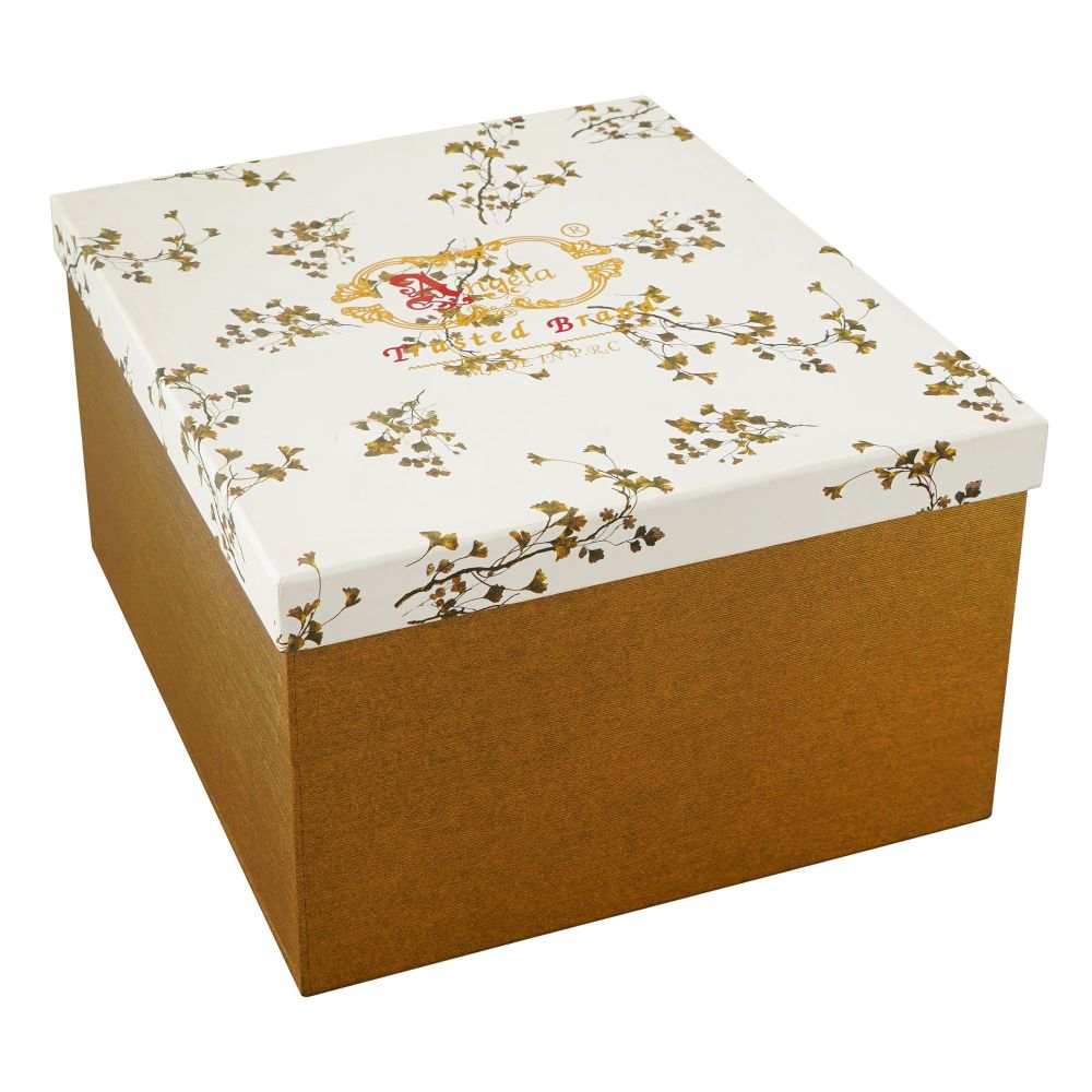 Angela 9" Floral Serving Bowl with Base, Ideal For Desserts, Fruits, Snacks & Table Decor, BRD332 - Image 3