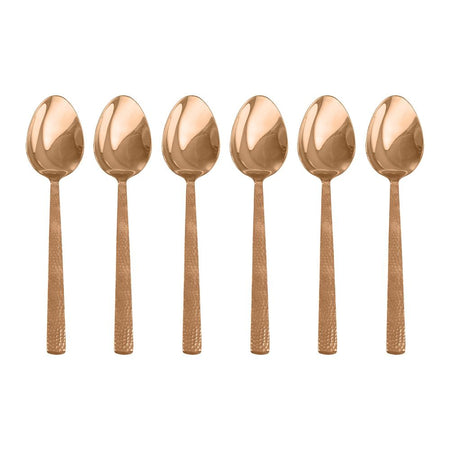 Dinette Stainless Steel Table Spoon Set, R-Gold 100c, 6-Pack, DY-005 - Image 3