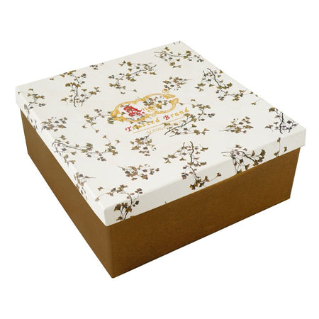 Angela 10.5" Floral Cake Serving Set with Cake Dish & Lifter, BRD329 - Image 2
