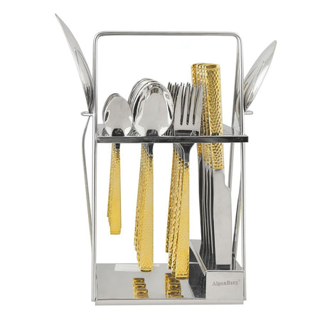 Alpen Berg Stainless Steel Cutlery Set, 26-Pack, QQ115 - Image 2