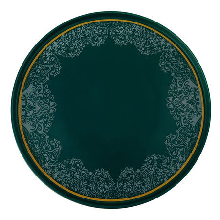 Angela Bird Cake Serving Set with Cake Dish, Lifter & Glass Lid, Green, MK294 - Image 2