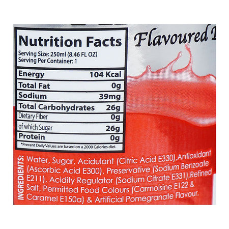 Tops Anaar Fruit Drink Bottle, 250ml - Image 3
