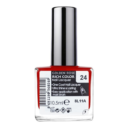 Golden Rose Rich Color Nail Polish/Lacquer, No. 24 - Image 2